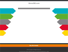 Tablet Screenshot of libros360.com